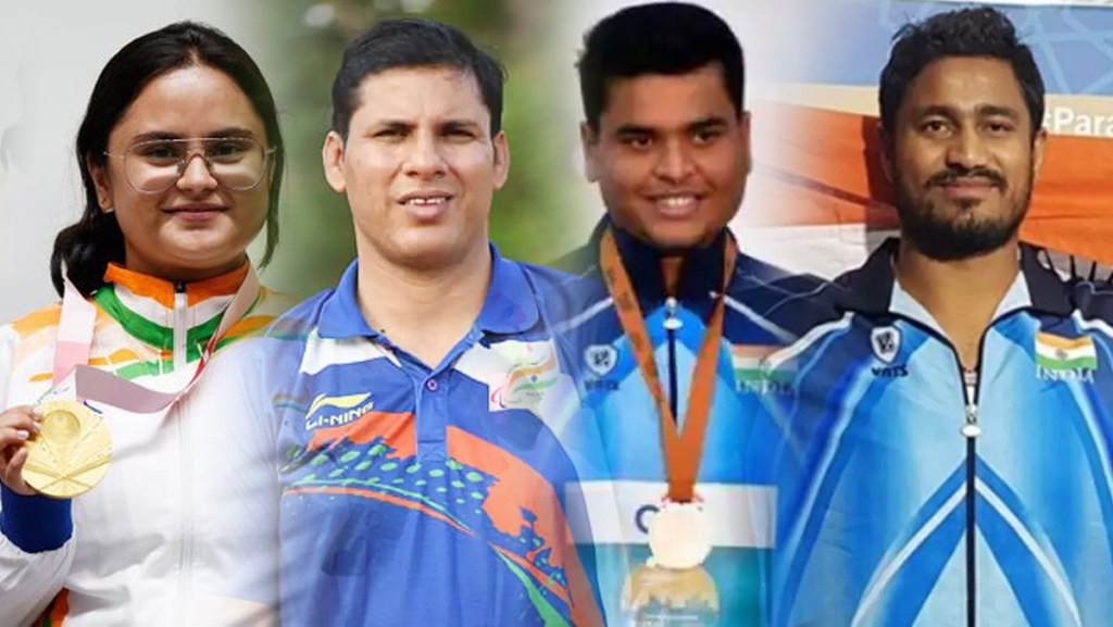 Indian Athletes in Gold Silver and Bronze Tokyo Paralympics