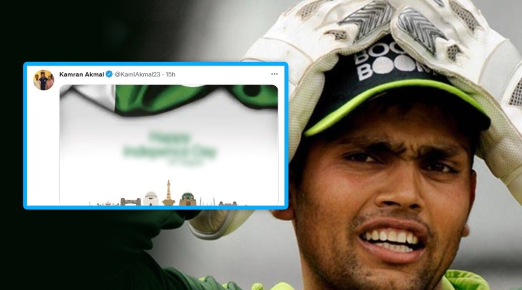 pakistan cricketer kamran akmal trolled over wrong spelling of independence day