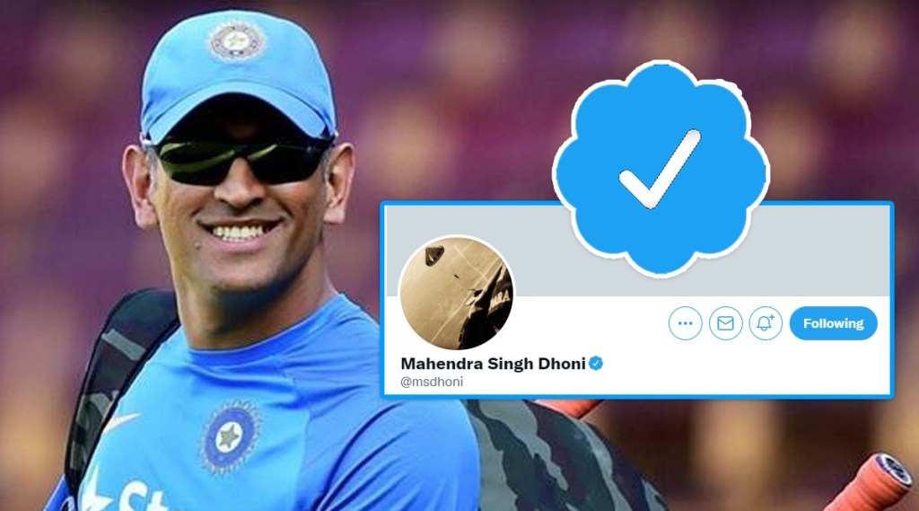 Twitter restores blue tick on ms dhonis account