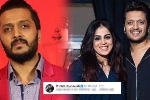 riteish deshmukh, riteish deshmukh tweet, riteish deshmukh wife name, riteish deshmukh wife, genelia, genelia deshmukh,