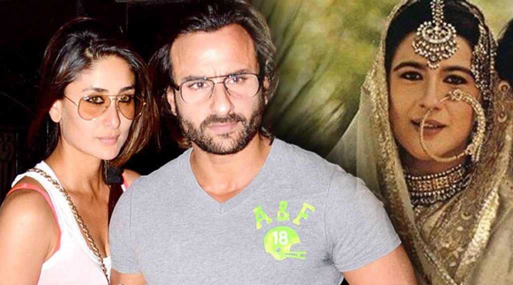 saif ali khan, amrita singh, kareena kapoor,