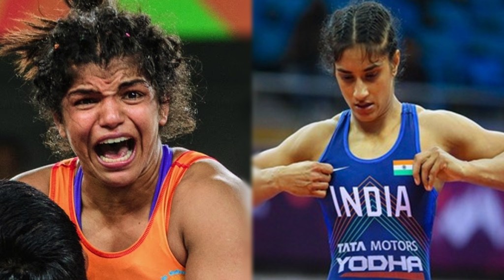 couldnt hold back tears says sakshi malik as vinesh phogat bows out of olympics