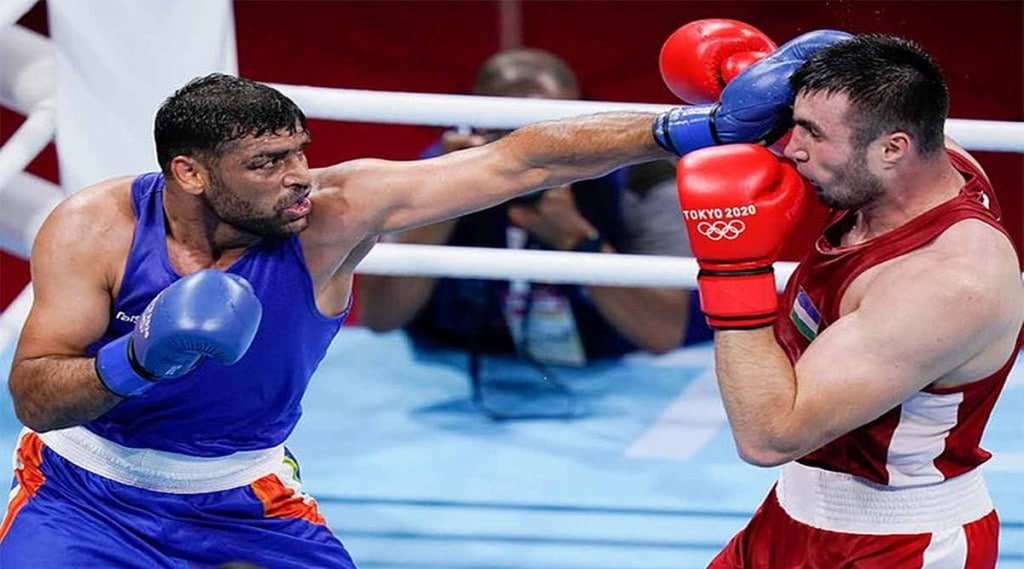 tokyo olympics 2020 boxer satish kumar loses in quarter-finals