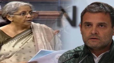 Nirmala sitaraman jibe at rahul Gandhi on NMP