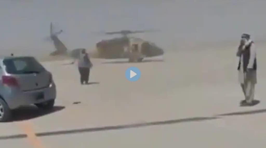 taliban helicopter