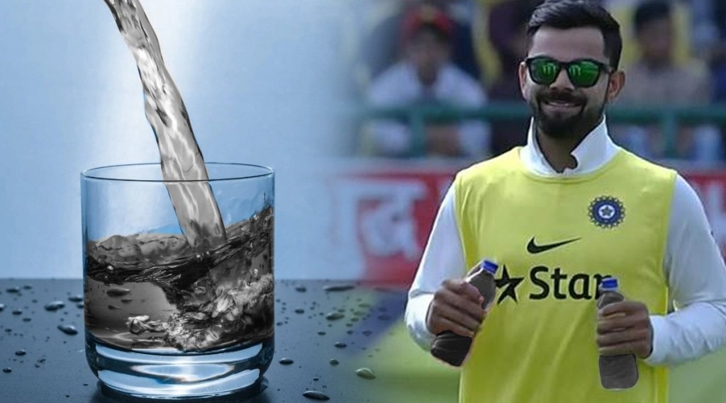 indian cricket team skipper virat kohli drinks black water know its price