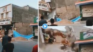 3 floor house collapsed