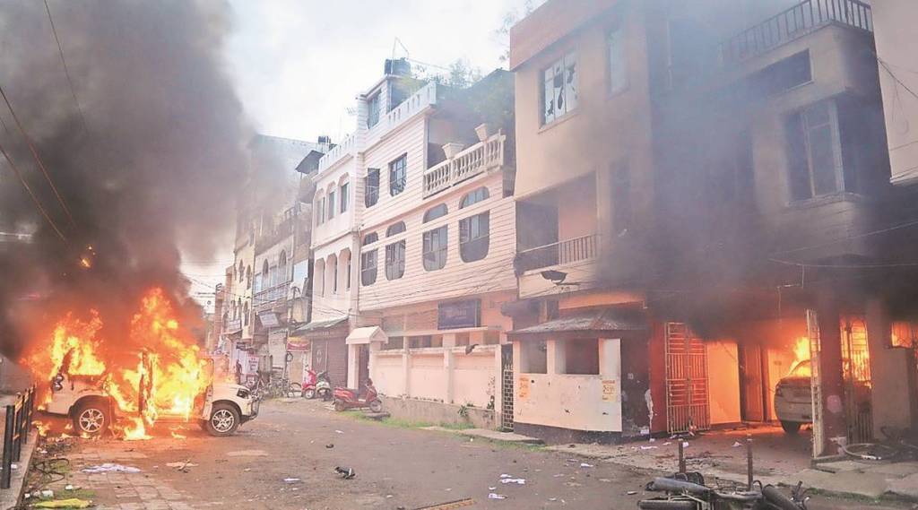 BJP CPM clashes in Tripura