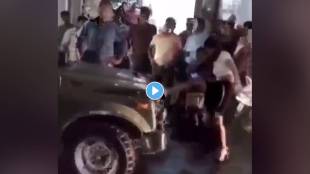 Drunk Delhi girl caught on cam kicking Army jeep