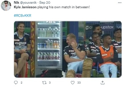 IPL 2021 Kyle Jamieson flirts with RCB massage therapist all you need to know about Navnita Gautam