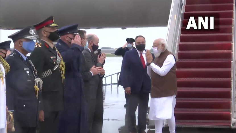 Indian Americans welcome PM Modi in Washington
