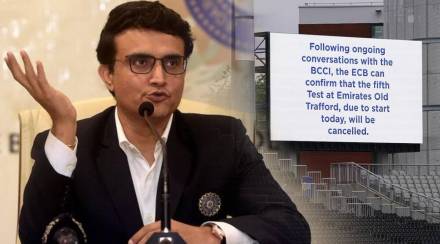 eng vs ind sourav ganguly said Players had refused to play manchester test