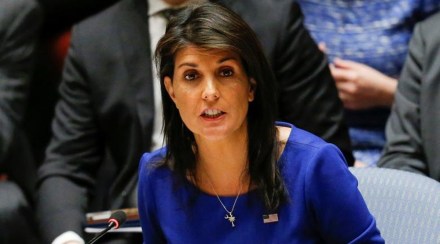 China Trying Take Over Bagram Airbase Can Use India Says Nikki Haley gst 97