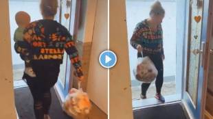 Woman accidentally threw the child