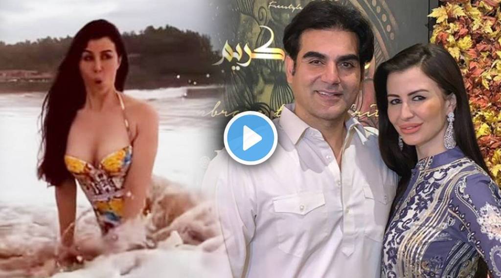 arbaaz khan, arbaaz khan gf, arbaaz khan girlfriend, giorgia andriani, giorgia andriani video,