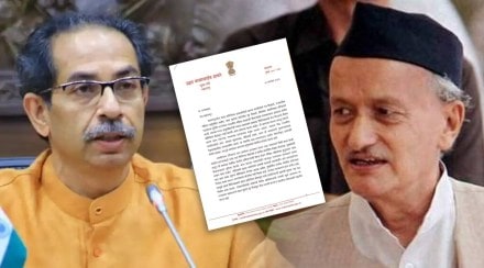 cm uddhav thackeray letter to governor bhagatsingh koshyari