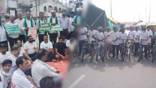 Farmers from Wardha reached Delhi by bicycle to support the farmers movement