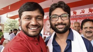 Kanhaiya Kumar and Jignesh Mewani