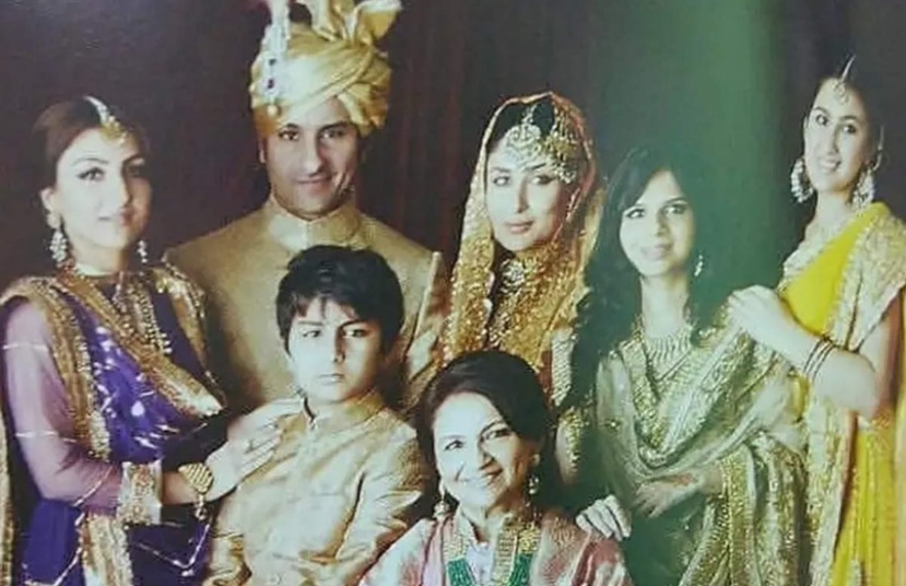 सैफ अली खान आणि करीना कपूर १६ ऑक्टोबर २०१२ रोजी लग्न बंधनात अडकले.