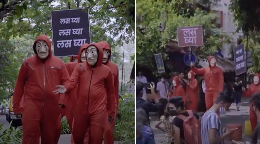 marathi song on money heist