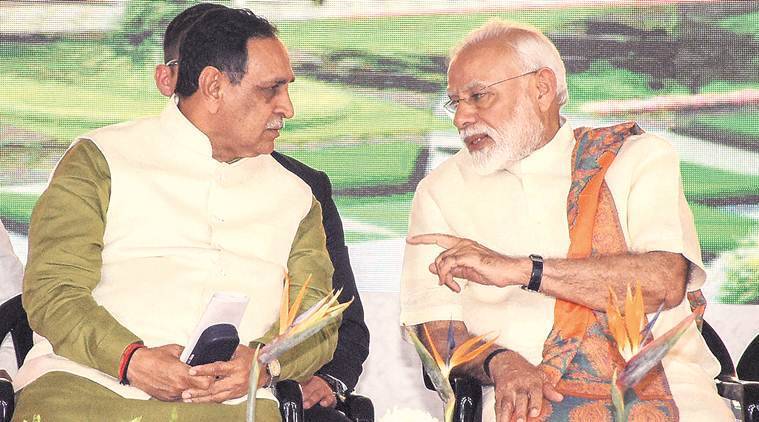 Vijay rupani daughter facebook post Is wearing a stern expression only sign of a leader