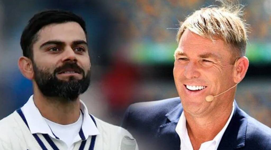 shane warne virat kohli