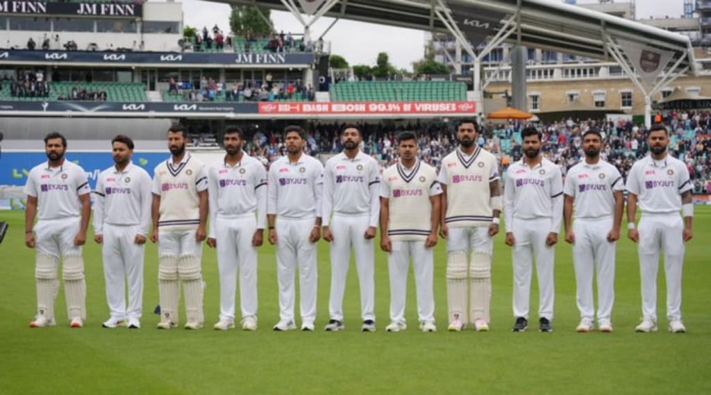 Indian team paid homage to Vasoo Paranjape by wearing black ribbon