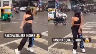 viral video of indore women