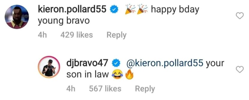 Dwayne Bravo Kieron Pollard Funny Conversation