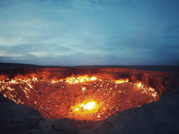 Darvaza gas crater Turkmenistan plan to close its Gateway to Hell