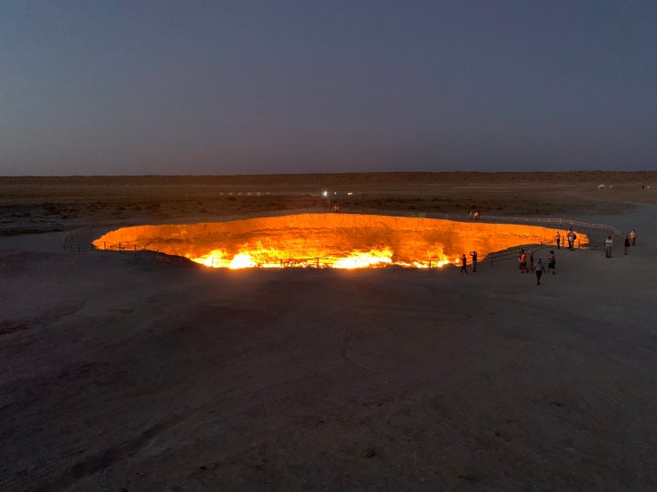 Darvaza gas crater Turkmenistan plan to close its Gateway to Hell