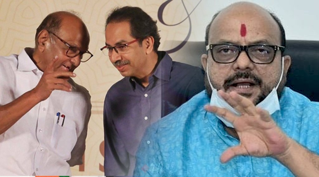 Shivsena, Gulabrao Patil, Maharashtra CM Uddhav Thackeray, NCP, Sharad Pawar, Mahavikas Aghadi