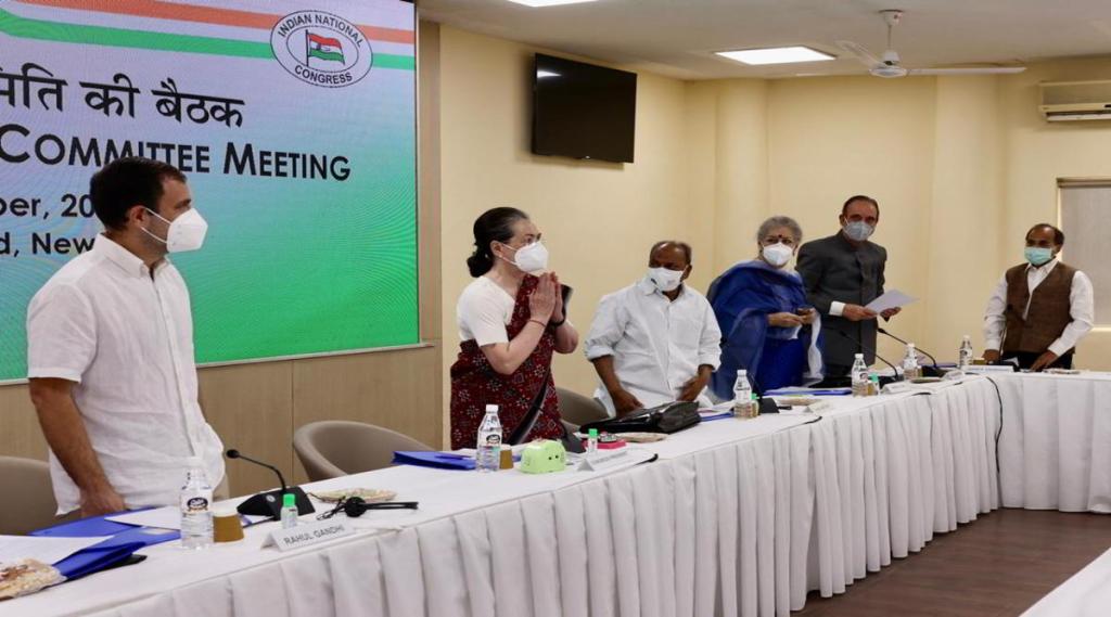 I am a full time and hands on Congress president says Sonia Gandhi at CWC meeting