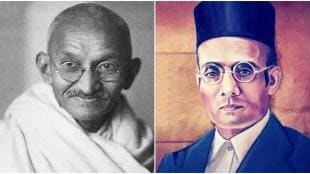 Mahatma Gandhi veer savarkar book launch mercy plea british rajnath singh mohan bhagwat