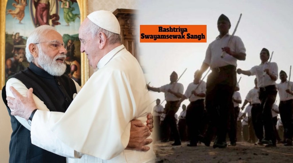 RSS on Modi Pope Francis Meeting