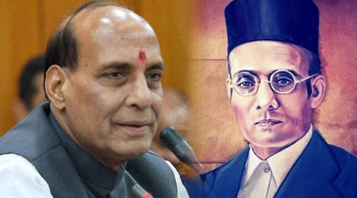 After Rajnath Singh statement rift between the descendants of Gandhi and Savarkar