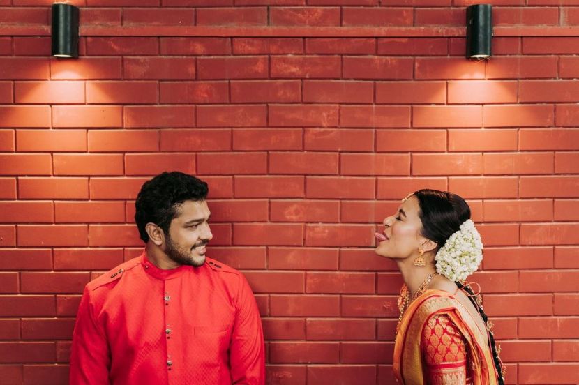Suyash Tilak Aayushi Bhave Marriage Photos