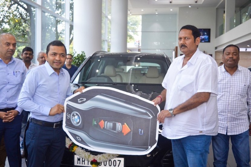 Udayanraje Bhosale BMW Car 1