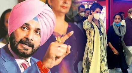 Navjot Sidhu Warns UP Congress Priyanka Gandhi Arrest Lakhimpur gst 97