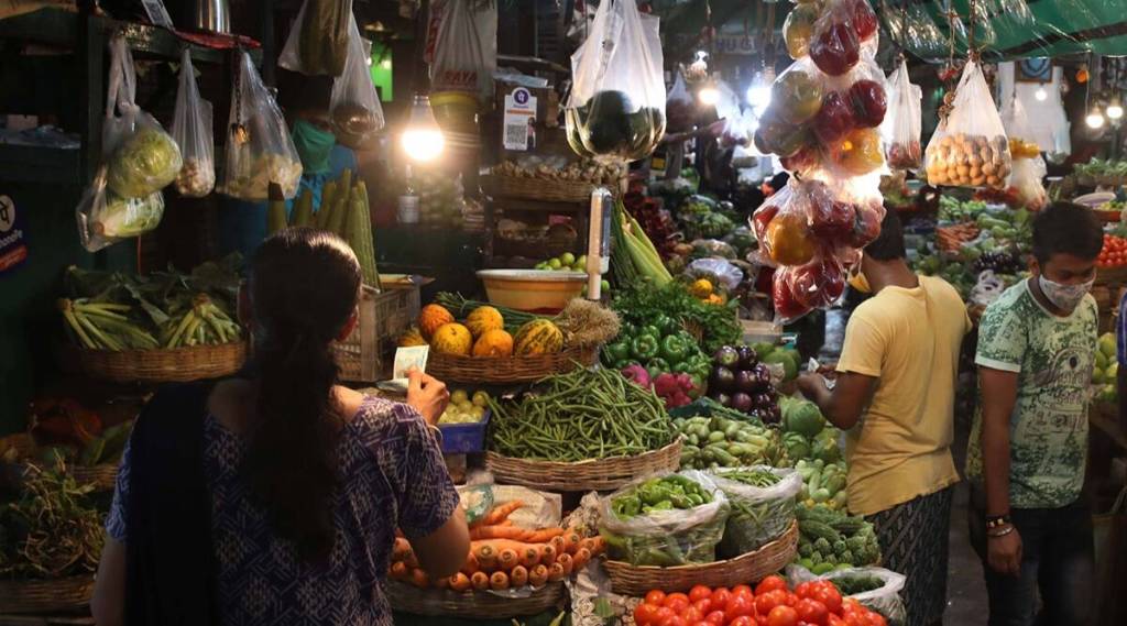 retail inflation september food prices iip august 2021 govt data