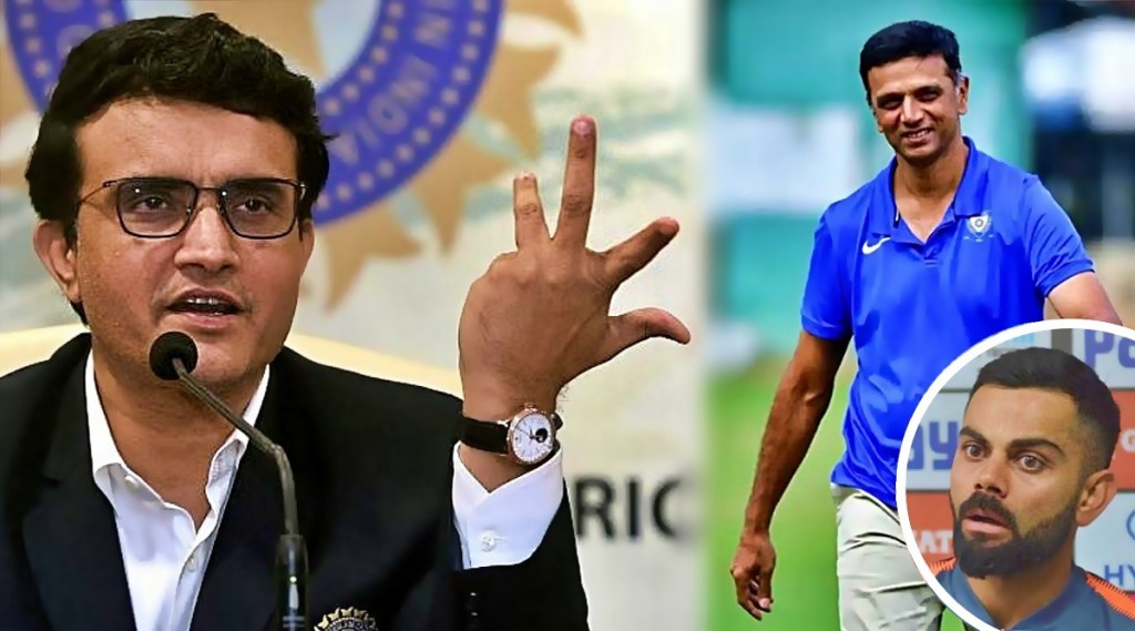 rahul dravid asked for time to decided to become head coach says sourav ganguly