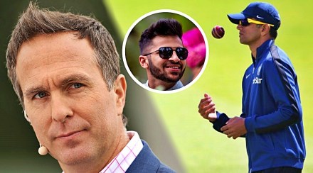 Michael vaughan reacts to news of rahul dravid taking over as team india coach