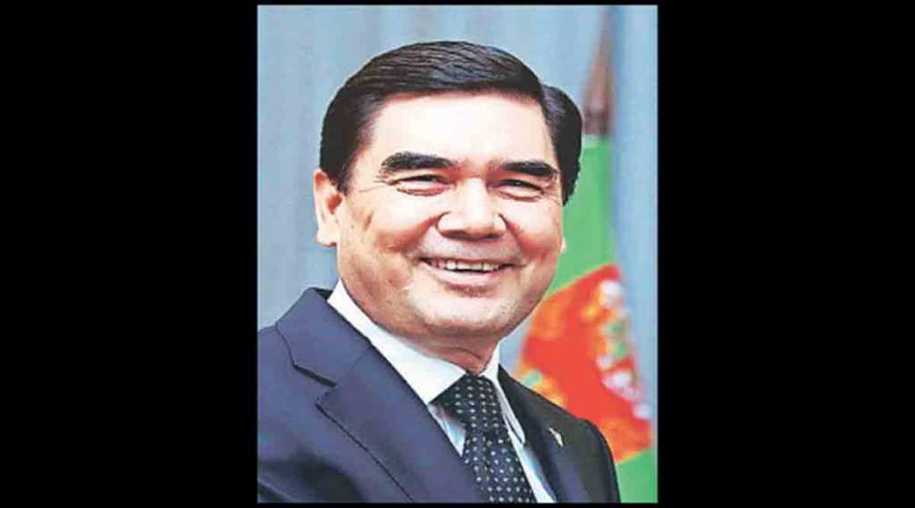 तुर्कमेनिस्तानचे सध्याचे राष्ट्राध्यक्ष- गबरेगुलाय