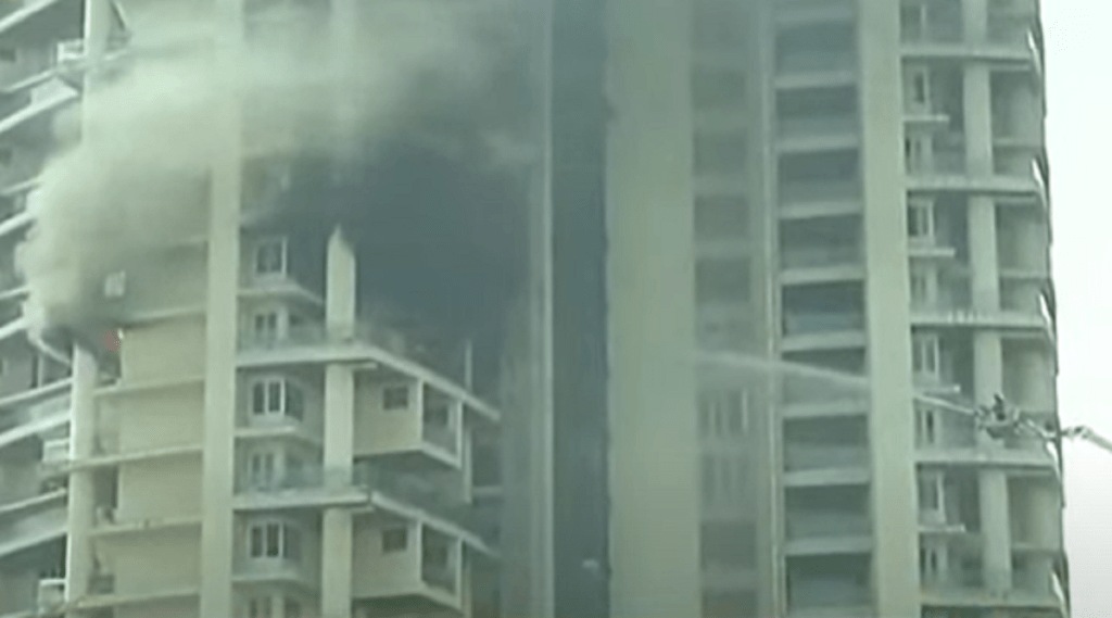 fire in lower parel