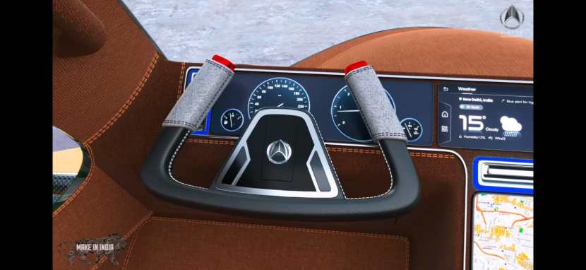 फ्लाइंग कारमध्ये पॅनोरामिक विंडो कॅनोपी आहे जी ३००-डिग्री व्ह्यू देते.