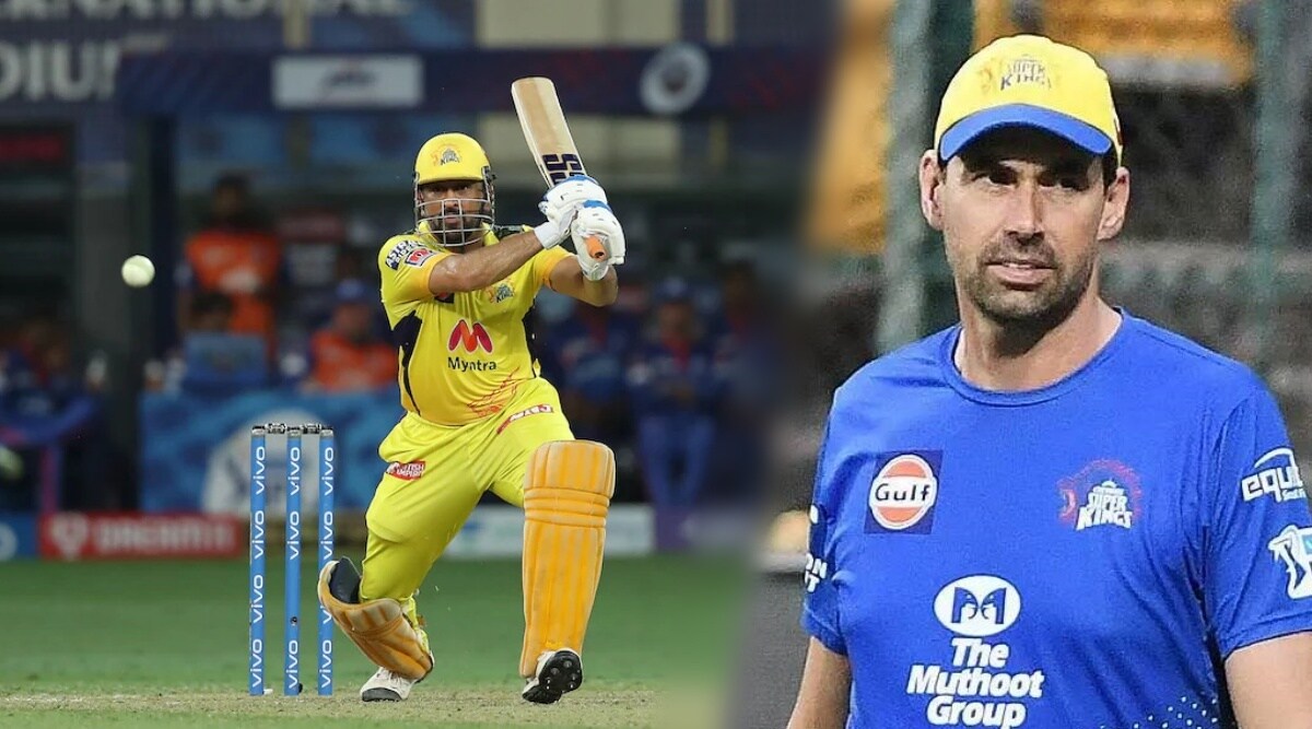 ipl 2021 Stephen Fleming On MS Dhoni Sluggish Knock vs Delhi Capitals