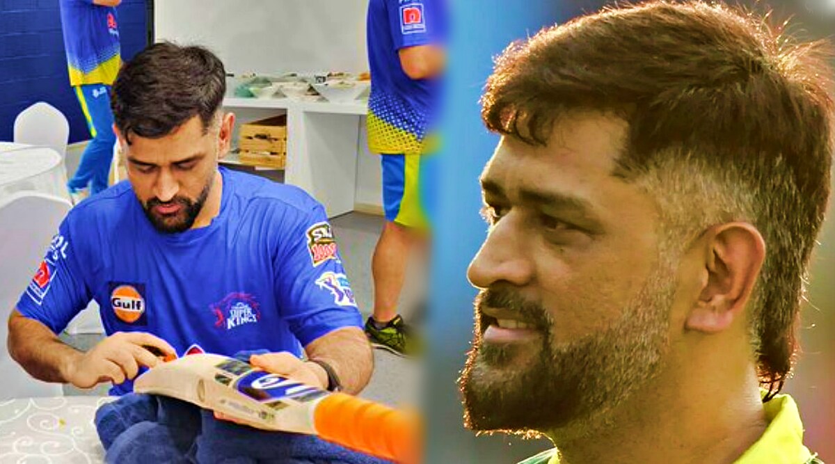 IPL 2021 yashasvi jaiswal gets bat signed by csk skipper ms dhoni