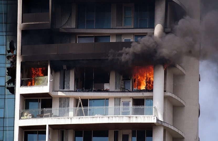 mumbai fire detail numbers and figures with cause of fire