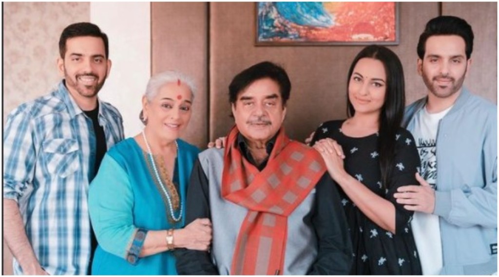 Shatrughna Sinha Family