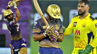 ipl 2021 final ms dhoni won hearts by appreciating injured rahul tripathi